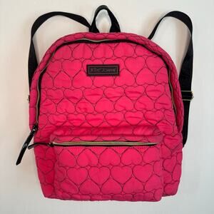 Vintage Y2K Betsey Johnson Pink Nylon Backpack